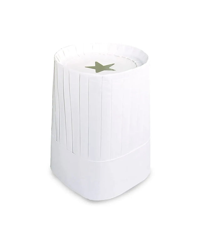 Mũ Bếp Dùng Một Lần Le Classic™ Cellucap CC209 Giấy Màu Trắng 22.9 cm