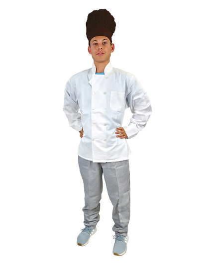 Mũ Bếp Intedge 346H Poly-Cotton Màu Nâu Vừa Mọi Cỡ