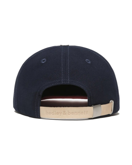 Mũ Bếp Lưỡi Trai Hedley & Bennett HB001579 Cotton Màu Xanh Blueberry Điều Chỉnh Được