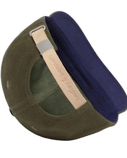 Mũ Bếp Lưỡi Trai Hedley & Bennett HB001818 Cotton Màu Xanh Olive Điều Chỉnh Được