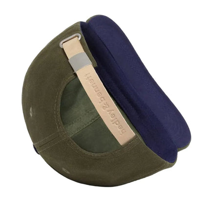 Mũ Bếp Lưỡi Trai Hedley & Bennett HB001818 Cotton Màu Xanh Olive Điều Chỉnh Được