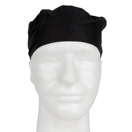 Mũ Bếp Pillbox Chef Revival H008-R Poly-Cotton Màu Đen Cỡ Thường