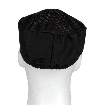 Mũ Bếp Pillbox Chef Revival H008-R Poly-Cotton Màu Đen Cỡ Thường