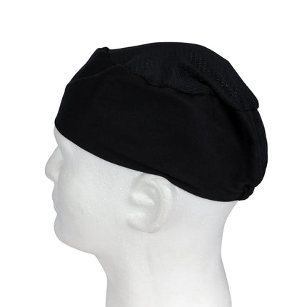 Mũ Bếp Pillbox Chef Revival H008-R Poly-Cotton Màu Đen Cỡ Thường