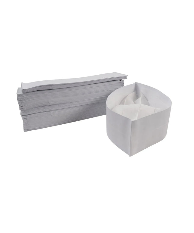Mũ Ca-Lô Đầu Bếp Dùng Một Lần Rofson - Giấy, Trắng, 22.9cm (100-W)