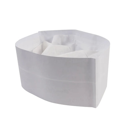Mũ Ca-Lô Đầu Bếp Dùng Một Lần Rofson - Giấy, Trắng, 22.9cm (100-W)