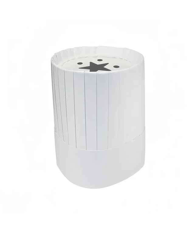 Mũ Đầu Bếp Dùng Một Lần Handgards - Giấy, Trắng, 17.8cm (305115017)
