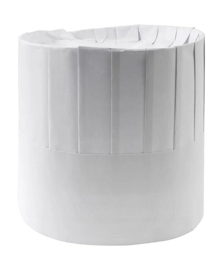 Mũ Đầu Bếp Dùng Một Lần Rofson - Giấy, Trắng, 36.8cm (KCB7)
