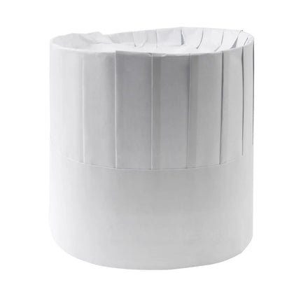 Mũ Đầu Bếp Dùng Một Lần Rofson - Giấy, Trắng, 36.8cm (KCB7)