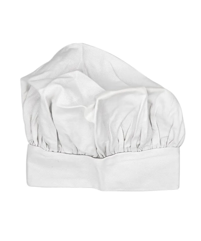 Mũ Đầu Bếp Intedge 346H Vải Poly-Cotton Màu Trắng Một Cỡ Vừa Hầu Hết