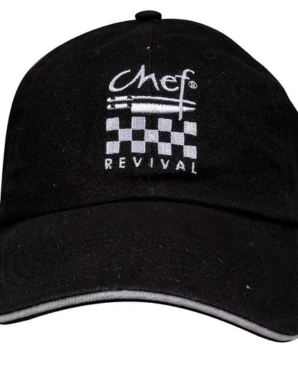 Mũ Lưỡi Trai Đầu Bếp Chef Revival - Cotton, Màu Đen, Phù Hợp Hầu Hết Kích Cỡ (H064BK)