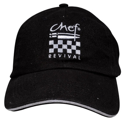 Mũ Lưỡi Trai Đầu Bếp Chef Revival - Cotton, Màu Đen, Phù Hợp Hầu Hết Kích Cỡ (H064BK)