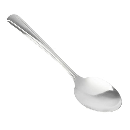 Muỗng Ăn Tối Winco 0001-03 17.8 cm Thép Không Gỉ 18/0, Họa Tiết Dominion