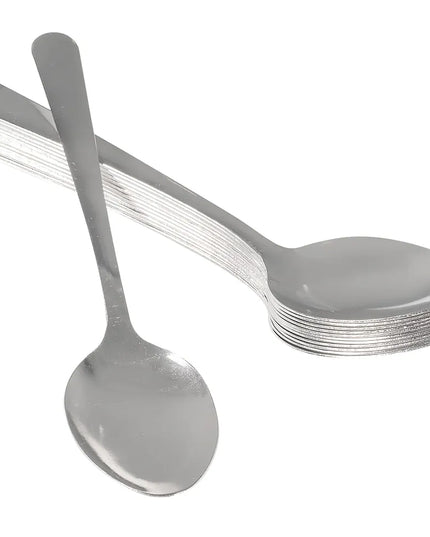 Muỗng Ăn Tối Winco 0002-03 17.8 cm Thép Không Gỉ 18/0, Họa Tiết Windsor