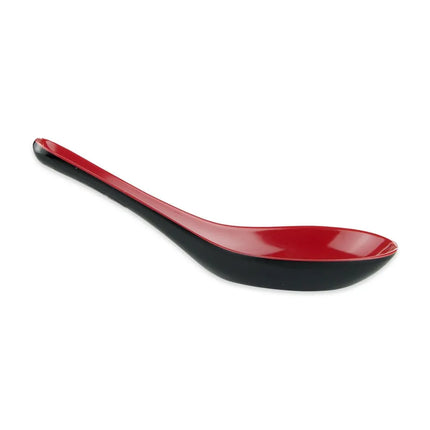 Muỗng Súp GET 6026-RB 24 ml - Melamine, Đỏ/Đen