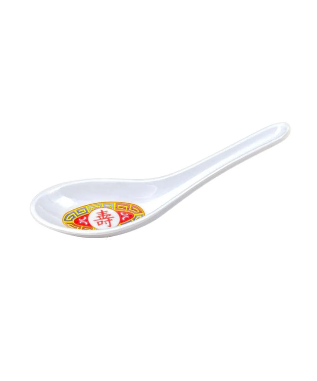 Muỗng Súp Melamine Thunder Group 7002TR 15 ml - Đỏ/Trắng