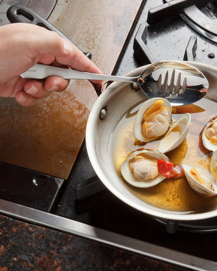 Muỗng Trang Trí Có Rãnh Mercer Culinary M35141 20 cm - Thép Không Gỉ