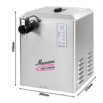 MUSSANA | Commercial GRANDE Cream Whipper Machine – 12 Litre – Chilled – 230 V – Bag-in-Box Ready
