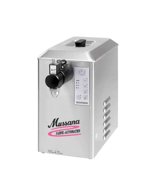 MUSSANA| Commercial PONY Cream Whipping Machine – 2 L - integrated cooling - 230 V