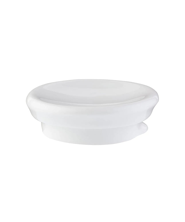 Nắp Ấm Trà Mikasa Hospitality 5316160 Bevel Cho Ấm 5316159 - Sứ Cao Cấp, Trắng