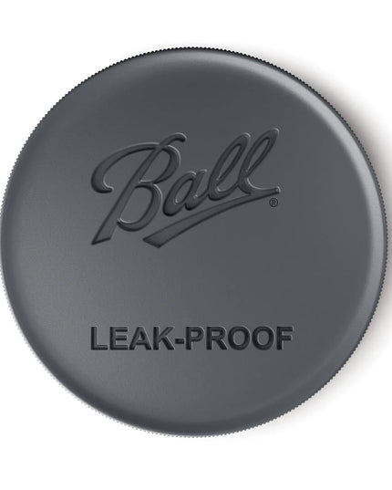 Nắp Ball 1440010812 Cho Hũ Mason Miệng Thường Ball® - Nhựa Màu Đen