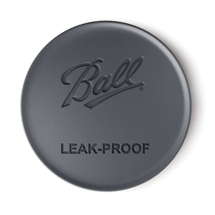 Nắp Ball 1440010812 Cho Hũ Mason Miệng Thường Ball® - Nhựa Màu Đen