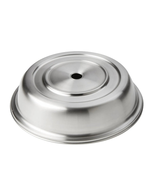 Nắp Đậy Đĩa Tròn American Metalcraft PC1025S 27 cm, Cao 5 cm, Inox Bề Mặt Mờ