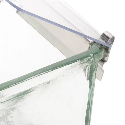Nắp Kín Bản Lề Kim Loại Cal-Mil 1807 Cho Hũ Thủy Tinh 4 x 10.2 cm