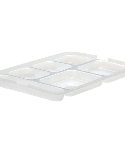 Nắp Nhựa Cambro 10146DCPC190 Cho Khay 6 Ngăn 25.6 x 35.7 cm Màu Trong Mờ