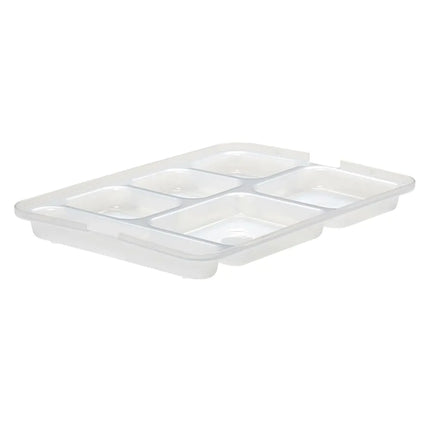 Nắp Nhựa Cambro 10146DCPC190 Cho Khay 6 Ngăn 25.6 x 35.7 cm Màu Trong Mờ