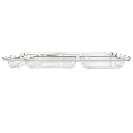 Nắp Nhựa Cambro 10146DCWC135 Cho Khay 6 Ngăn 26 x 36.2 cm Màu Trong Suốt