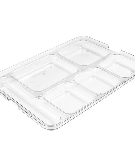 Nắp Nhựa Cambro 10146DCWC135 Cho Khay 6 Ngăn 26 x 36.2 cm Màu Trong Suốt