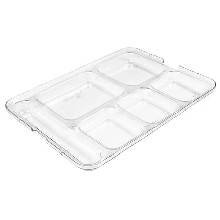 Nắp Nhựa Cambro 10146DCWC135 Cho Khay 6 Ngăn 26 x 36.2 cm Màu Trong Suốt