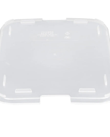 Nắp Nhựa Cambro 853FCPC190 Cho Khay 853FCP 22.4 x 17.1 cm Màu Trong Mờ