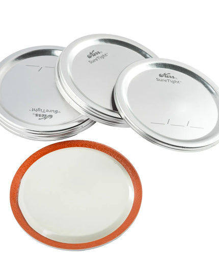 Nắp SureTight™ Atosa USA 2139399 Cho Hũ Canning Miệng Rộng - Thép