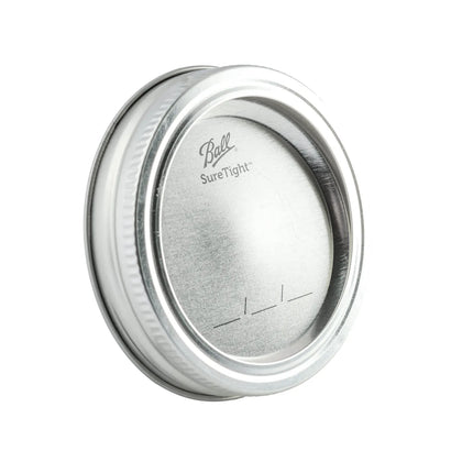 Nắp SureTight™ Ball 1440030060 Cho Hũ Canning Miệng Thường Ball® - Thép Kèm Vòng Khóa