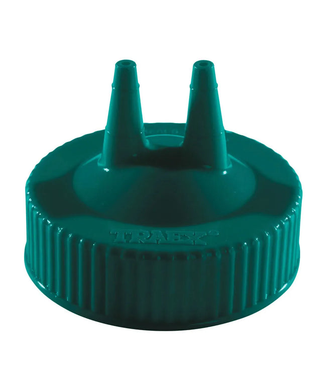 Nắp Thay Thế Chai Bóp Hai Đầu Vollrath 2300-191 - Miệng Rộng, 16-946 ml, Màu Xanh Lá