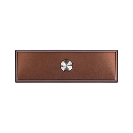 Nắp Thay Thế Hộp Đựng Ống Hút Vollrath 3820L-01, Nâu Mờ