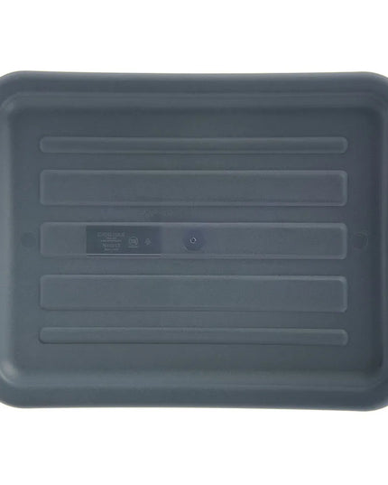 Nắp Thùng Đựng Bát Đĩa Carlisle Comfort Curve™ N4401223 50.8 cm x 38.1 cm x 2.5 cm, Phù Hợp N44010 & N44011, Màu Xám