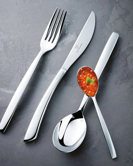 Nĩa Ăn Tối Chef & Sommelier FJ701 20.6 cm Thép Không Gỉ 18/10, Họa Tiết Kya