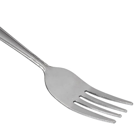Nĩa Ăn Tối Winco 0004-05 18.4 cm Thép Không Gỉ 18/0, Họa Tiết Elegance