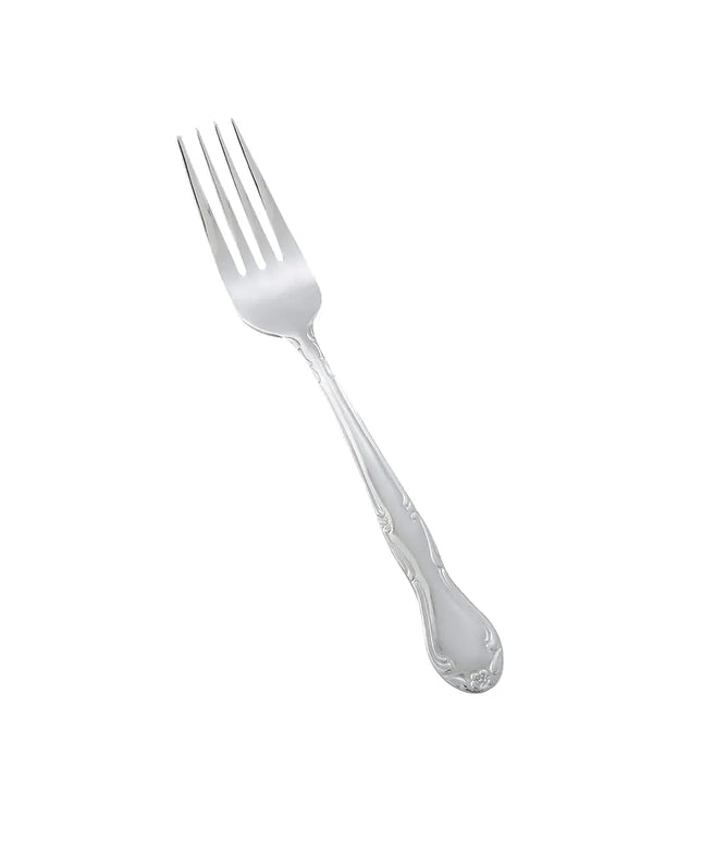 Nĩa Ăn Tối Winco 0024-05 18.7 cm Thép Không Gỉ 18/0, Họa Tiết Elegance