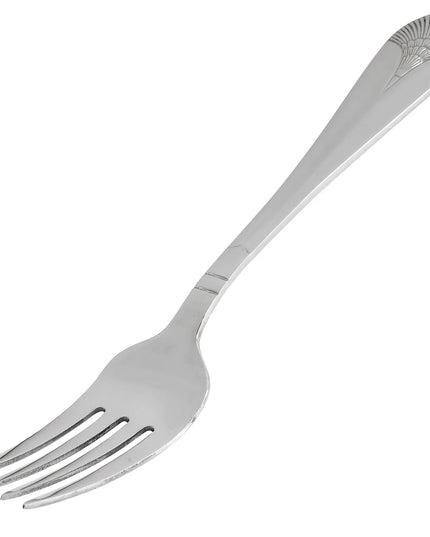 Nĩa Ăn Winco 0031-05 Thép Không Gỉ 18/8 Hoa Văn Peacock 19.8 cm