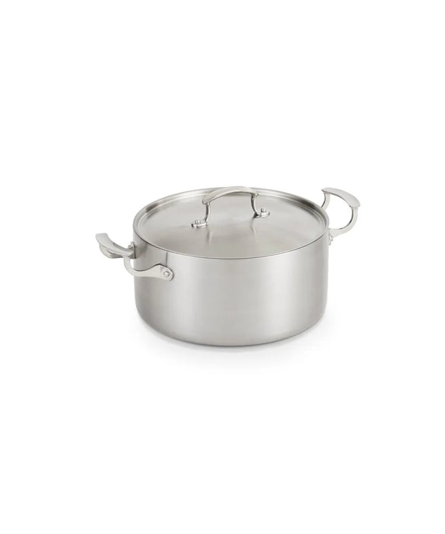 Nồi Casserole Trưng Bày Vollrath 49441 Miramar® 6.6 lít Thép Không Gỉ, Bếp Từ