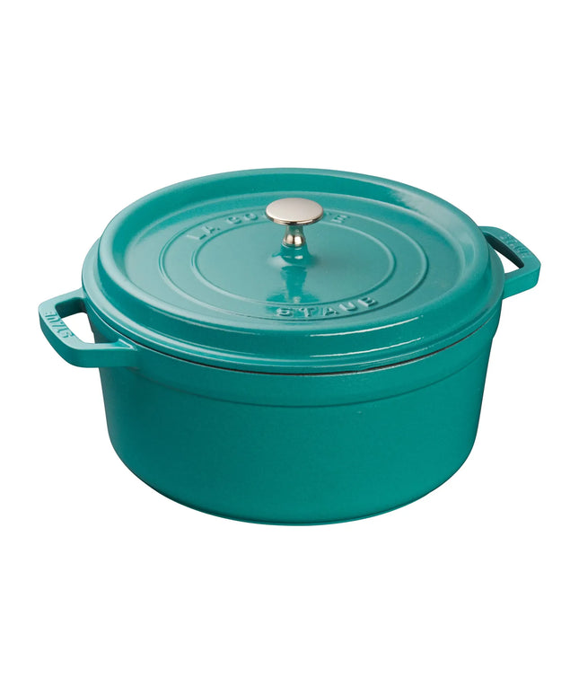 Nồi Cocotte Gang Tráng Men Staub 1003403 5.2 lít Xanh Turquoise