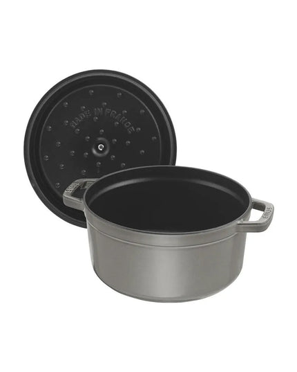 Nồi Cocotte Gang Tráng Men Staub 1003917 2.6 lít Xám Graphite