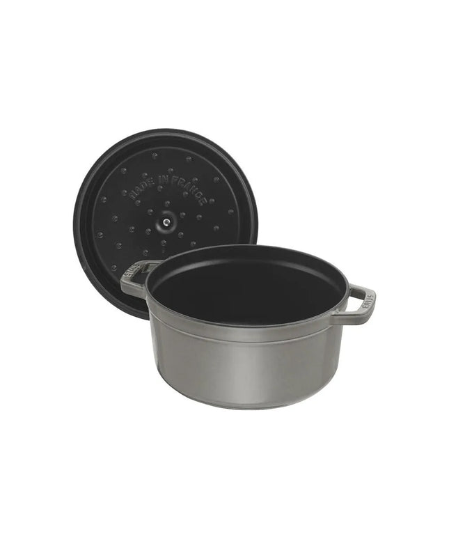 Nồi Cocotte Gang Tráng Men Staub 1003917 2.6 lít Xám Graphite