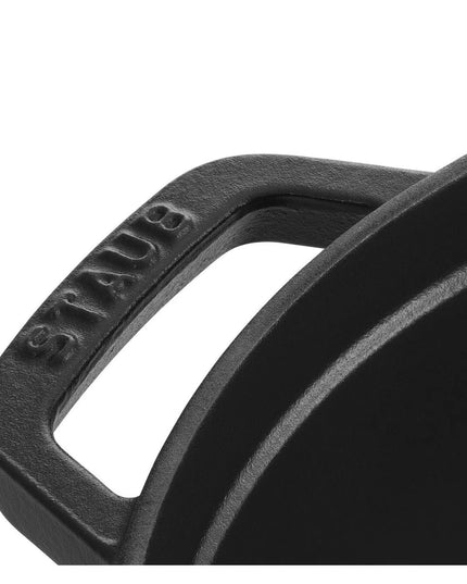 Nồi Cocotte Gang Tráng Men Staub 1003920 5.2 l Nắp Đậy, Đen Nhám