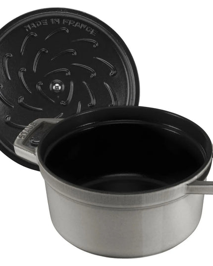 Nồi Cocotte Gang Tráng Men Staub 1003923 5.2 l Nắp Đậy, Xám Graphite