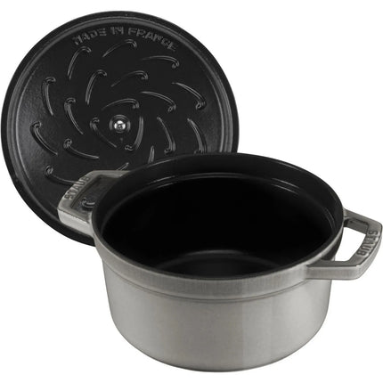 Nồi Cocotte Gang Tráng Men Staub 1003923 5.2 l Nắp Đậy, Xám Graphite